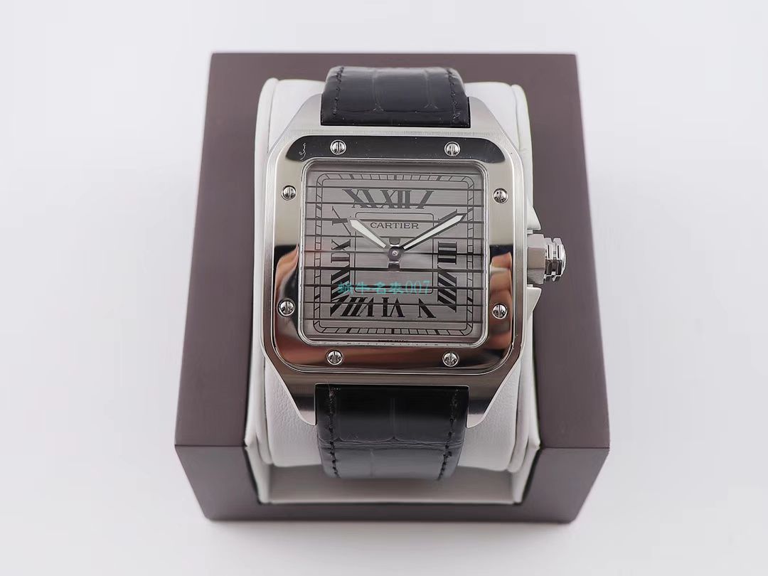 wwf Factory  top  Replica Copy  Cartier   Santos 鹰头WM505014 wrist watches  / K272