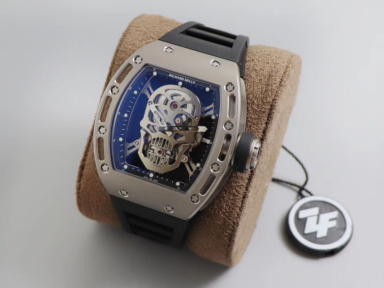 ZF Factory  RICHARD MILLE 鬼王骷髅头男士系列RM 52-01 wrist watches  / RM052ZF