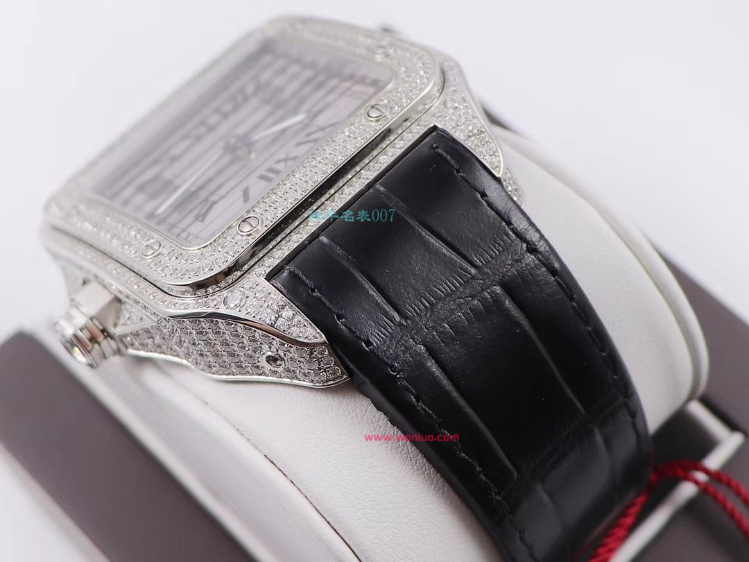 wwf Factory  top  Replica Copy  Cartier   Santos 鹰头WM505014 wrist watches  / K272