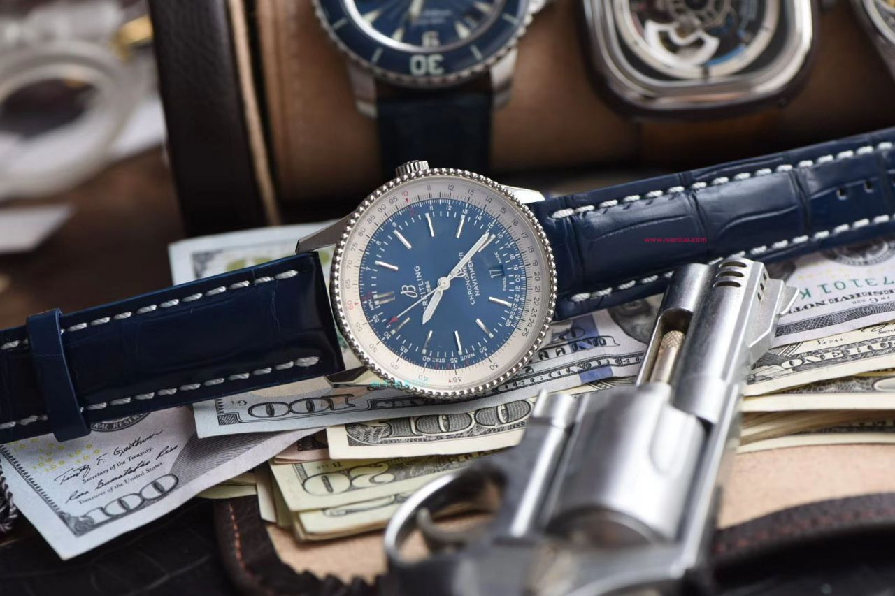 【 Video analysis  copy customized 瑞士 Movement 】 Breitling  top  Replica Copy  Watches 航空计时41毫米系列A17326211C1P3 wrist watches  / BL156
