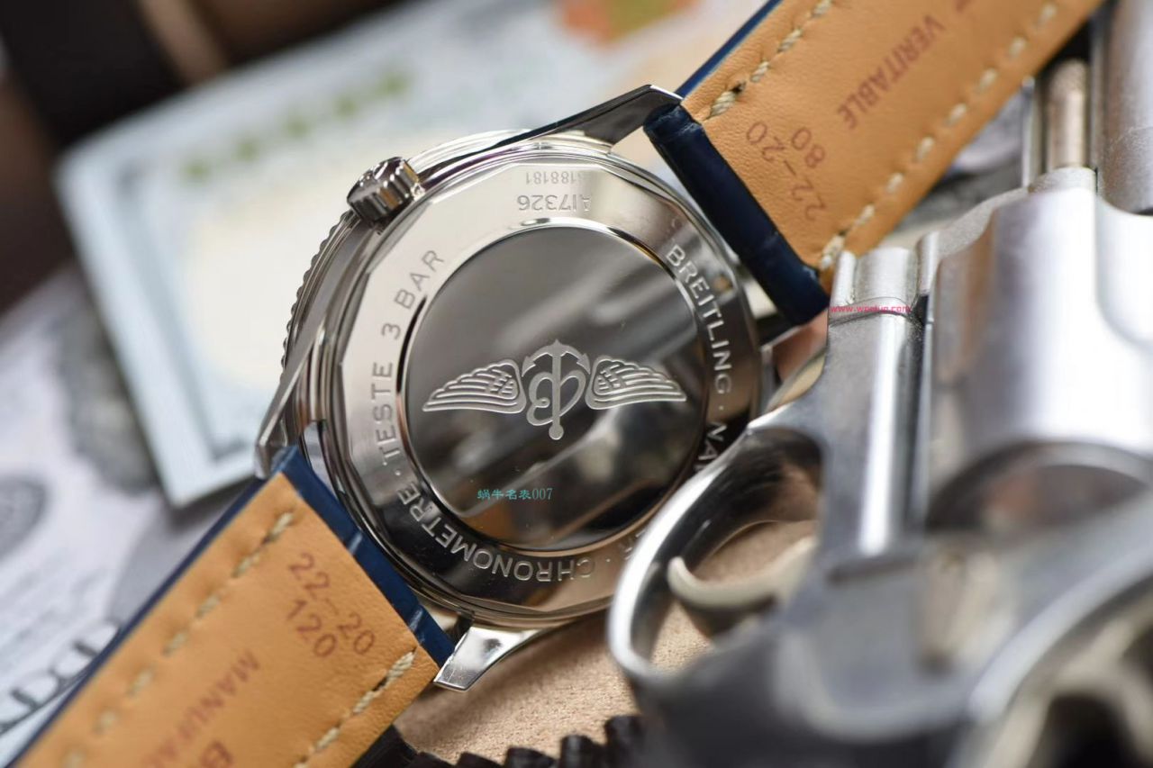  Video analysis 名表007 copy customized 版 Breitling 航空计时41毫米 Replica Copy 系列A17326211B1P1 wrist watches  / BL157