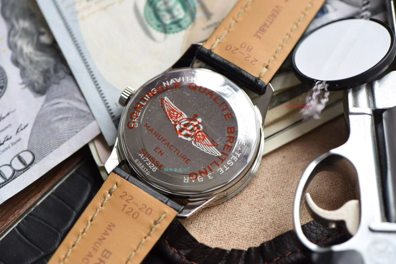 【 Video analysis 007 top  High quality  Replica Copy 】 Breitling 航空计时41毫米系列A17326211G1P1 wrist watches  / BL153