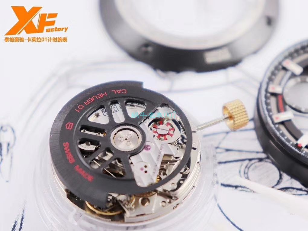 XF Factory  High quality  Replica Watches  TAG Heuer 卡莱拉系列CAR2A1W.BA0703，CAR2A1T.FT6052，CAR2A1Z.FT6044 wrist watches  / TG089