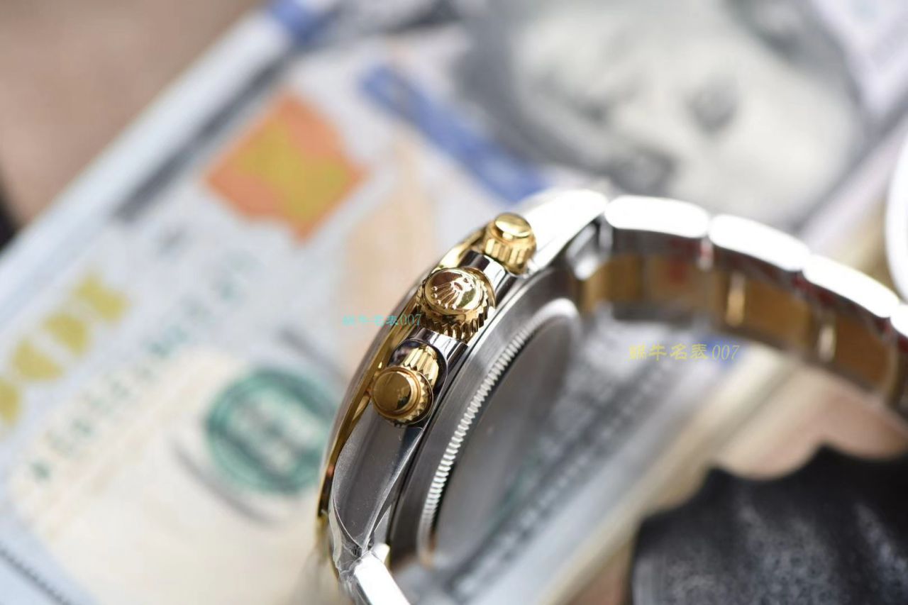 【N Factory  top  Replica Watches 间金4130】 Rolex  Cosmograph Daytona  Ditongna 系列116523-78593 银色 wrist watches  / R568