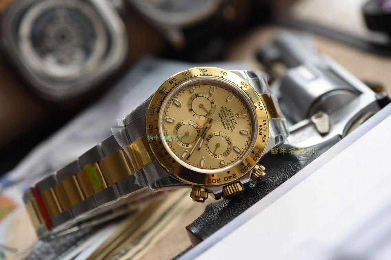 【 Video analysis NOOB Factory 最新超级4130】 Rolex  Cosmograph Daytona  Ditongna  Perfect  Replica Copy m116503-0003 wrist watches  / R569