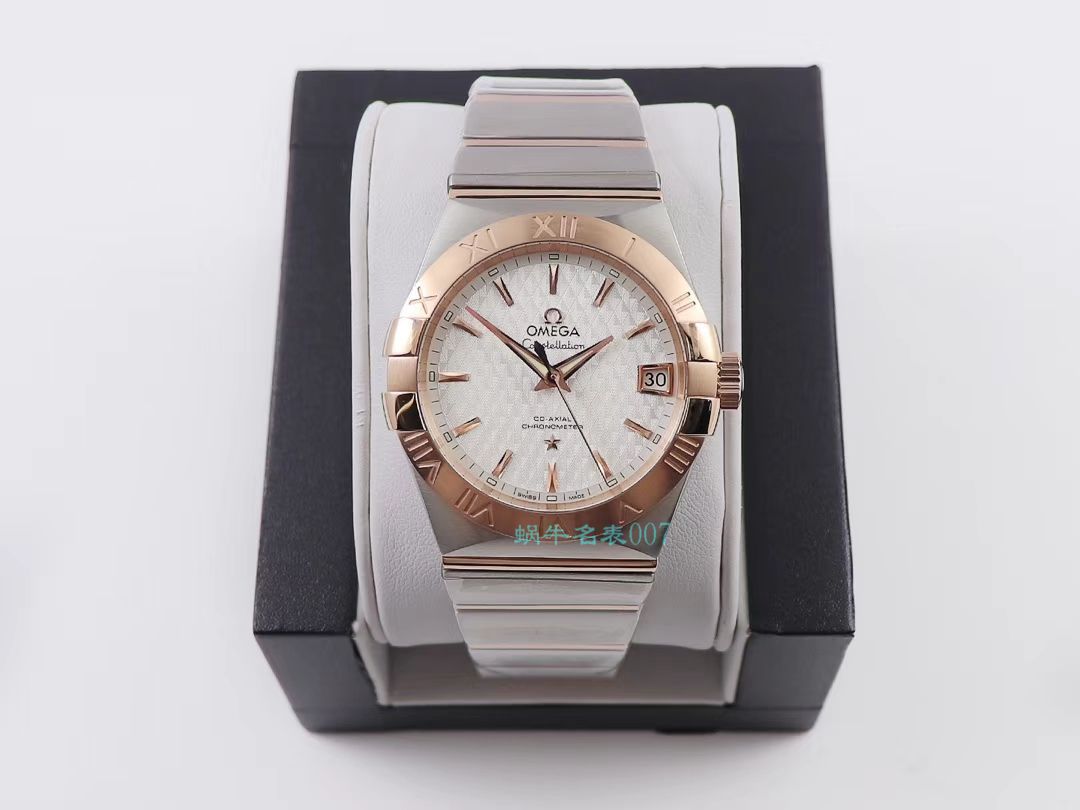 VS Factory OMEGA Constellation 38毫米 top  Replica Copy 123.20.38.21.03.001，123.20.38.21.02.006，123.10.38.21.03.001 wrist watches  / M681