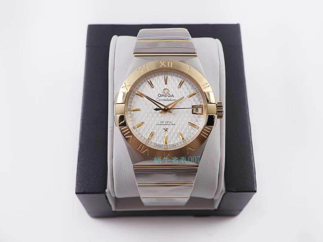 VS Factory OMEGA Constellation 38毫米 top  Replica Copy 123.20.38.21.03.001，123.20.38.21.02.006，123.10.38.21.03.001 wrist watches  / M681