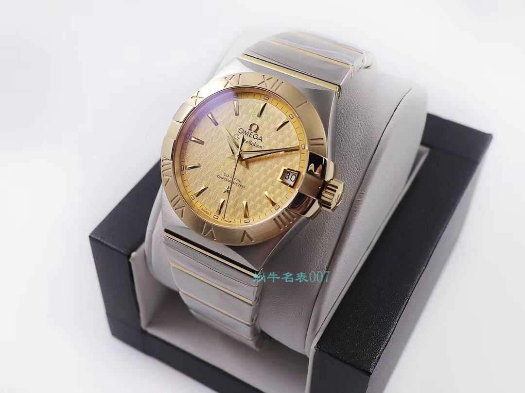 VS Factory OMEGA Constellation 38毫米 top  Replica Copy 123.20.38.21.03.001，123.20.38.21.02.006，123.10.38.21.03.001 wrist watches  / M681