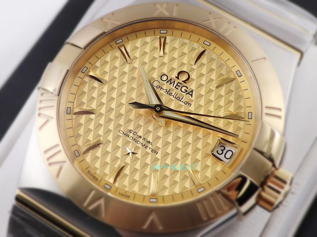 VS Factory OMEGA Constellation 38毫米 top  Replica Copy 123.20.38.21.03.001，123.20.38.21.02.006，123.10.38.21.03.001 wrist watches  / M681