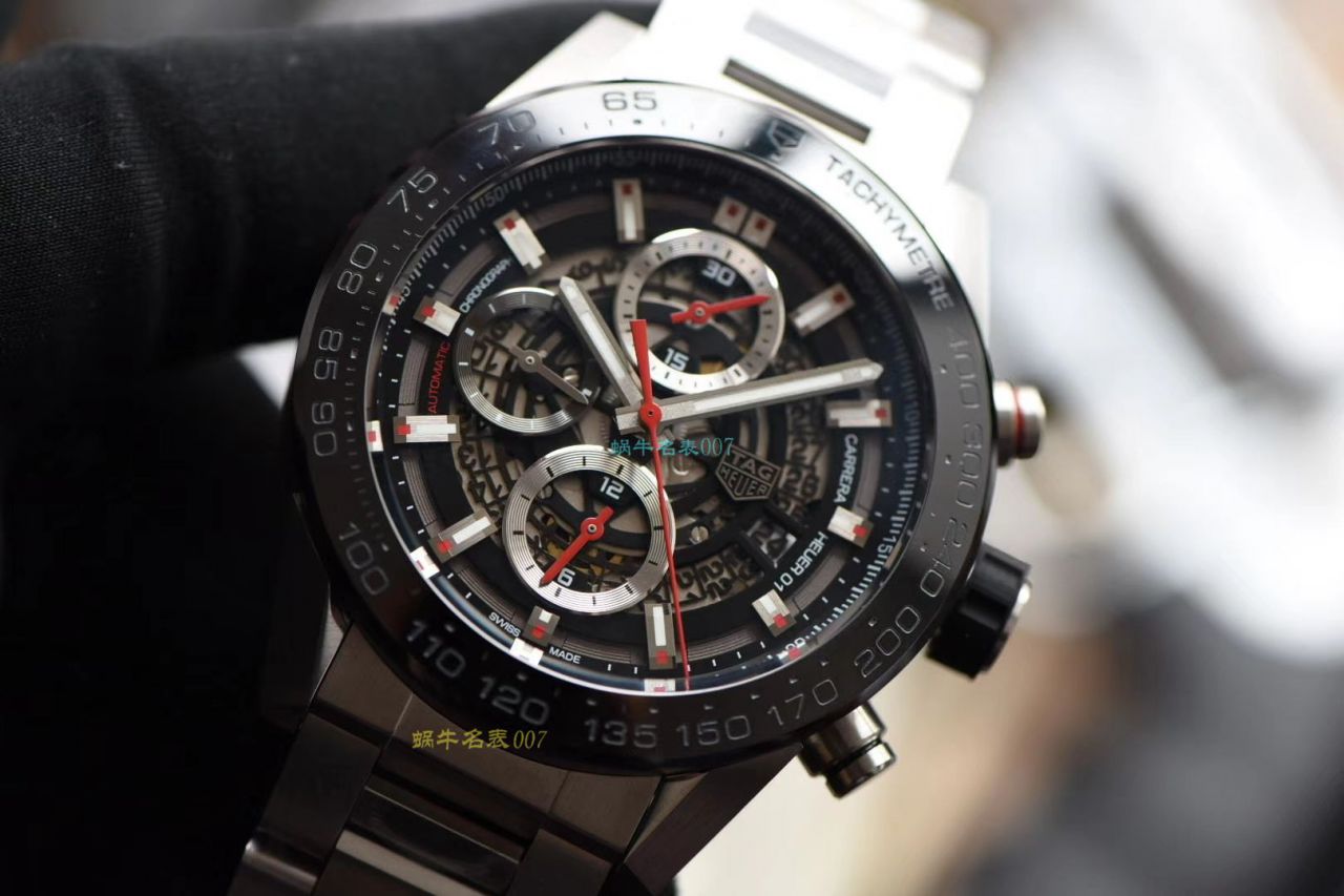 XF Factory 官网计时码表 TAG Heuer 卡莱拉系列CAR2A1W.BA0703 wrist watches  / TG090