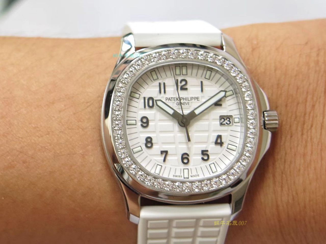 PPF Factory  top  Replica Copy  Watches  PATEK PHILIPPE  Nautilus 女装5067A-011，5067A-001不锈钢 wrist watches  / BD287