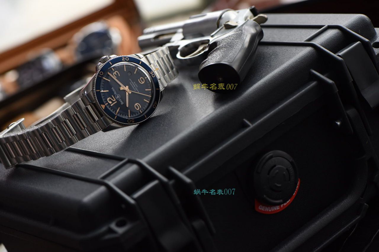 渠道原单 Bell & Ross VINTAGE 系列BRV292-BU-G-ST/SST wrist watches  / BL033