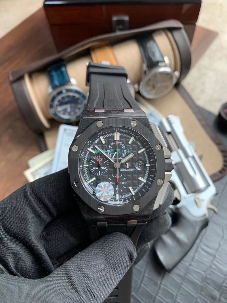  Video analysis JF Factory  top  Replica APAudemars Piguet  Royal Oak Offshore  Replica 26400AU.OO.A002CA.01 wrist watches  / AP189