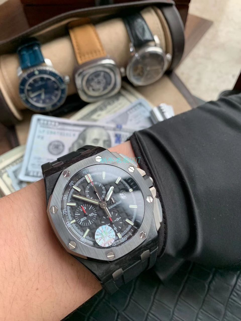  Video analysis JF Factory  top  Replica APAudemars Piguet  Royal Oak Offshore  Replica 26400AU.OO.A002CA.01 wrist watches  / AP189