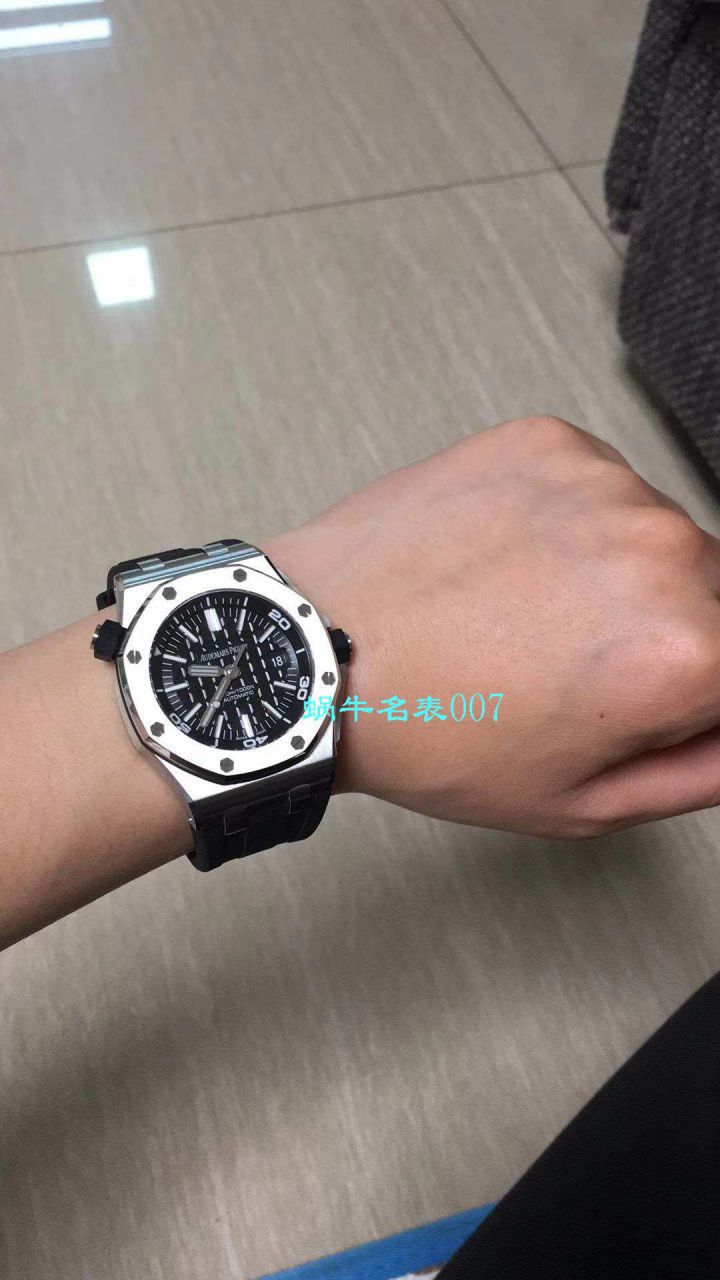  Video analysis JF Factory 官网V9S最新APAudemars Piguet  Royal Oak Offshore  Replica 15703ST.OO.A002CA.01 wrist watches  / JF AP 15703