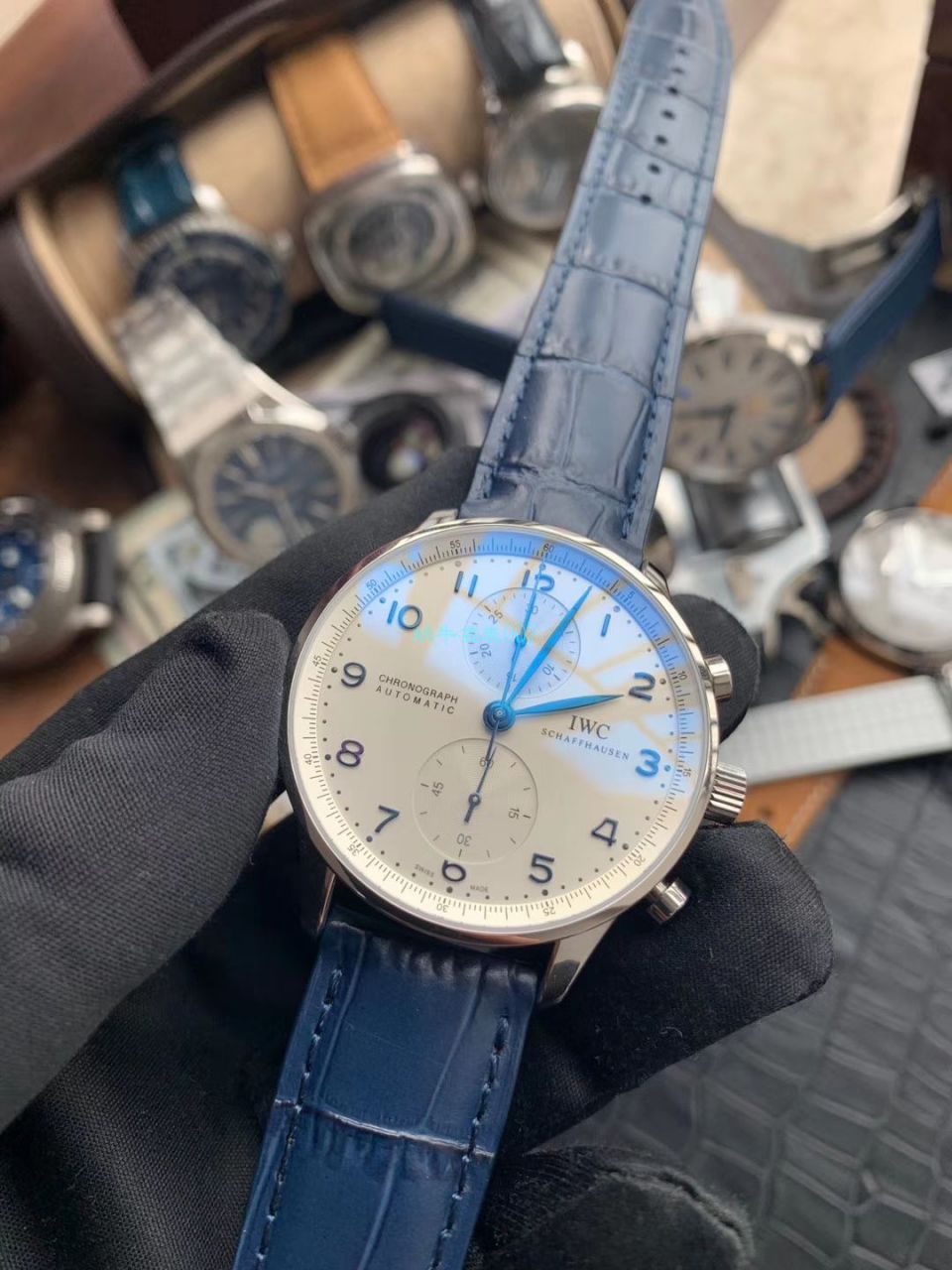 YL Factory 官网 top  Replica Copy  IWC 葡萄牙葡计V7版本IW371605 Watches  / WG519
