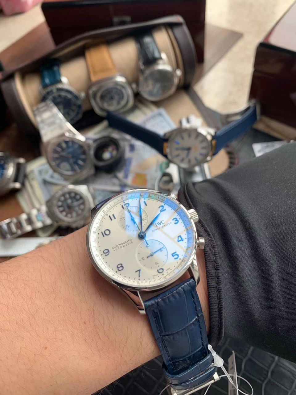 YL Factory 官网 top  Replica Copy  IWC 葡萄牙葡计V7版本IW371605 Watches  / WG519