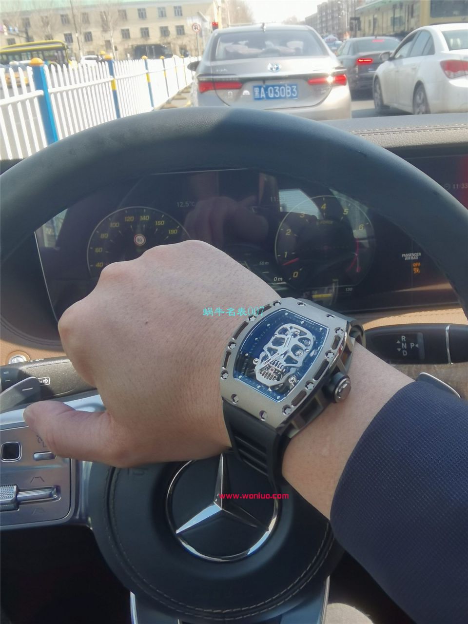 RICHARD MILLE  Richard Miller 男士系列RM 52-01 wrist watches 【 top  Replica Copy  RICHARD MILLE 骷髅头 Tourbillon 】 / RM052FD