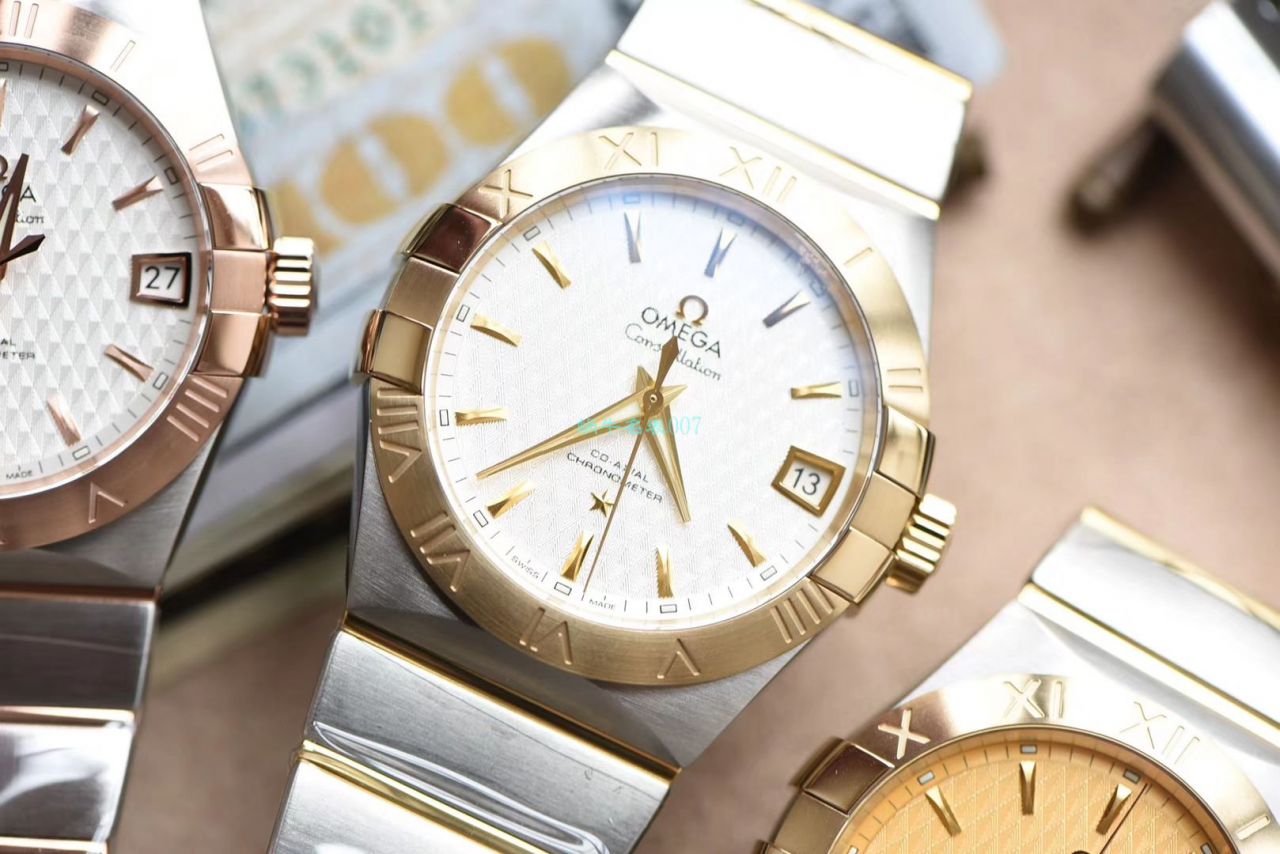 VS Factory  High quality  Replica Watches OMEGA Constellation 系列123.20.38.21.02.009 wrist watches  / M687