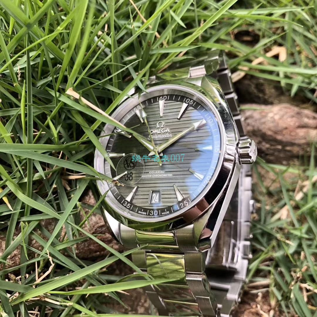 VS Factory OMEGA绿 Seamaster 150米柚木盘 Replica Copy 220.10.41.21.10.001 wrist watches  / M690