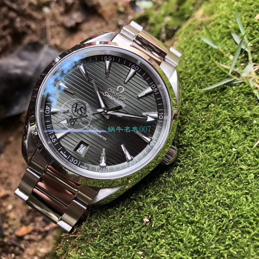 VS Factory OMEGA绿 Seamaster 150米柚木盘 Replica Copy 220.10.41.21.10.001 wrist watches  / M690