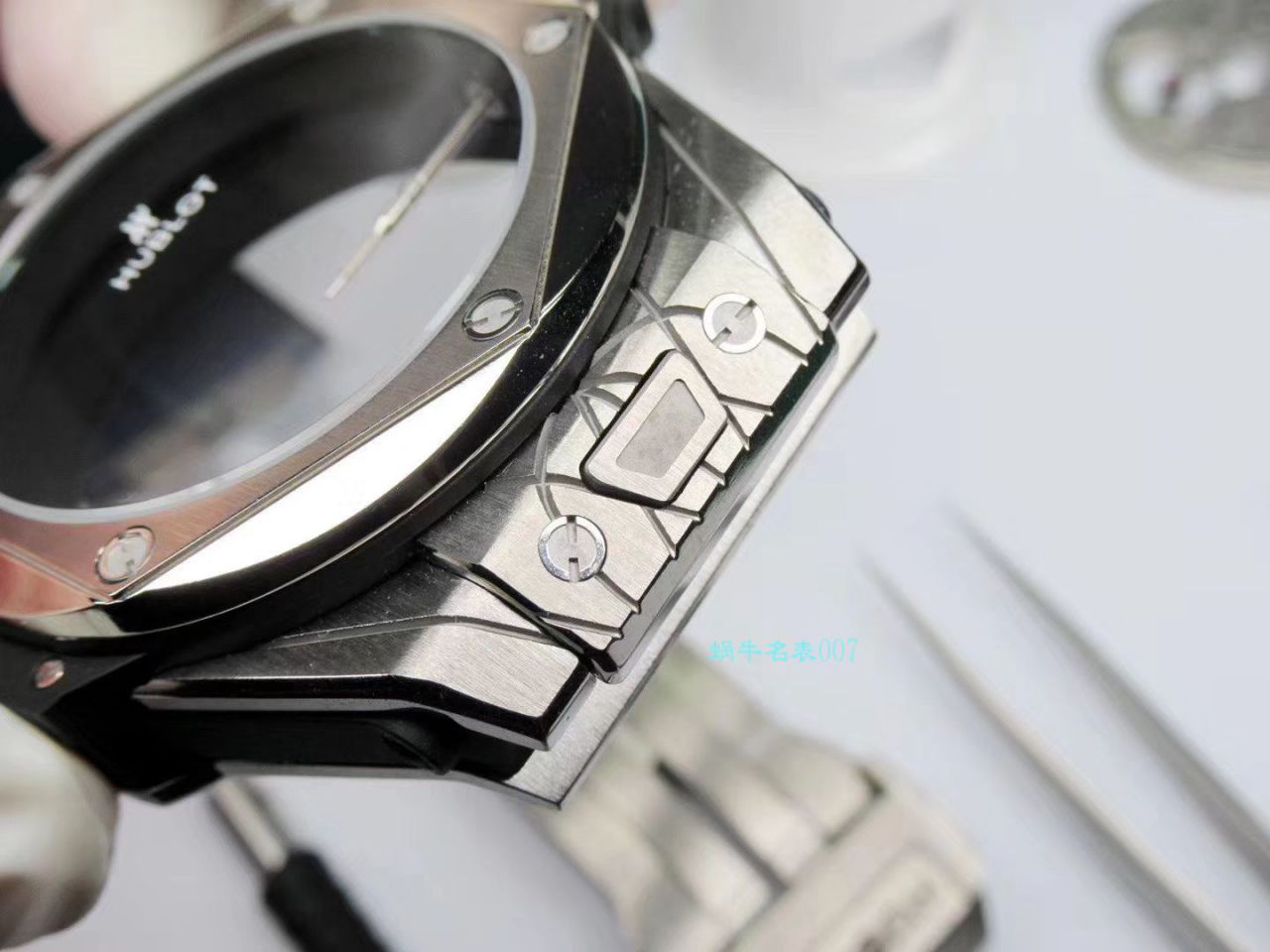 WWF Factory 官网 hublot  Replica Copy SANG BLEU刺青415.NX.7179.VR.MXM18，415.CX.1112.VR.MXM18 wrist watches  / YB081