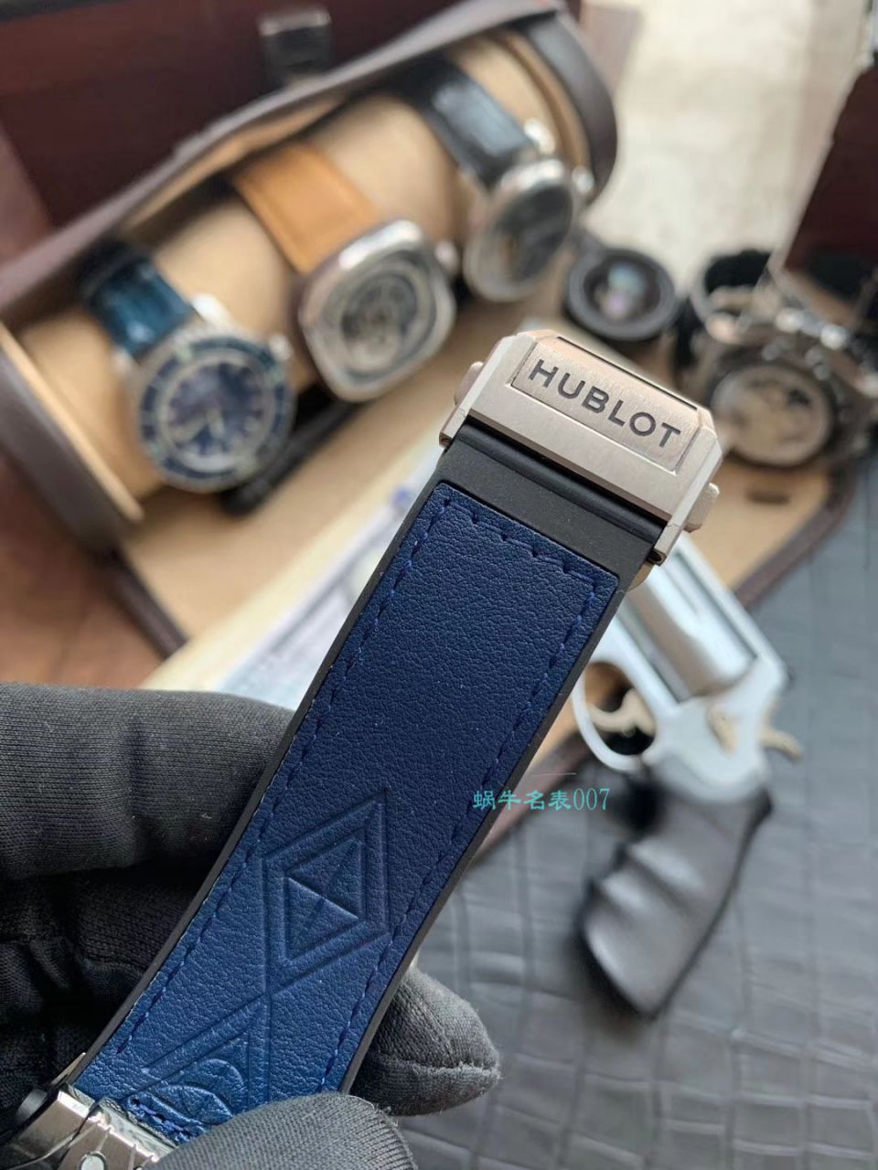 WWF Factory  High quality  Replica  hublot  Replica 刺青BIG BANG系列415.NX.7179.VR.MXM18 wrist watches  / YB079