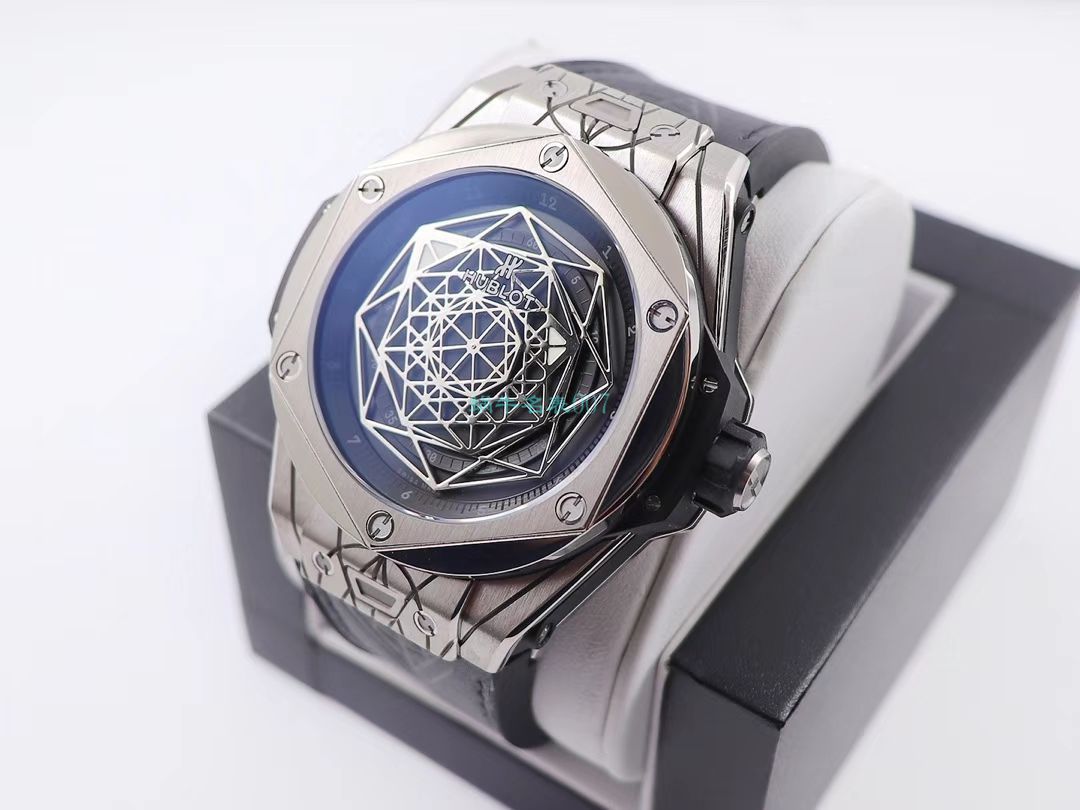 WWF Factory 官网 hublot  Replica Copy SANG BLEU刺青415.NX.7179.VR.MXM18，415.CX.1112.VR.MXM18 wrist watches  / YB081