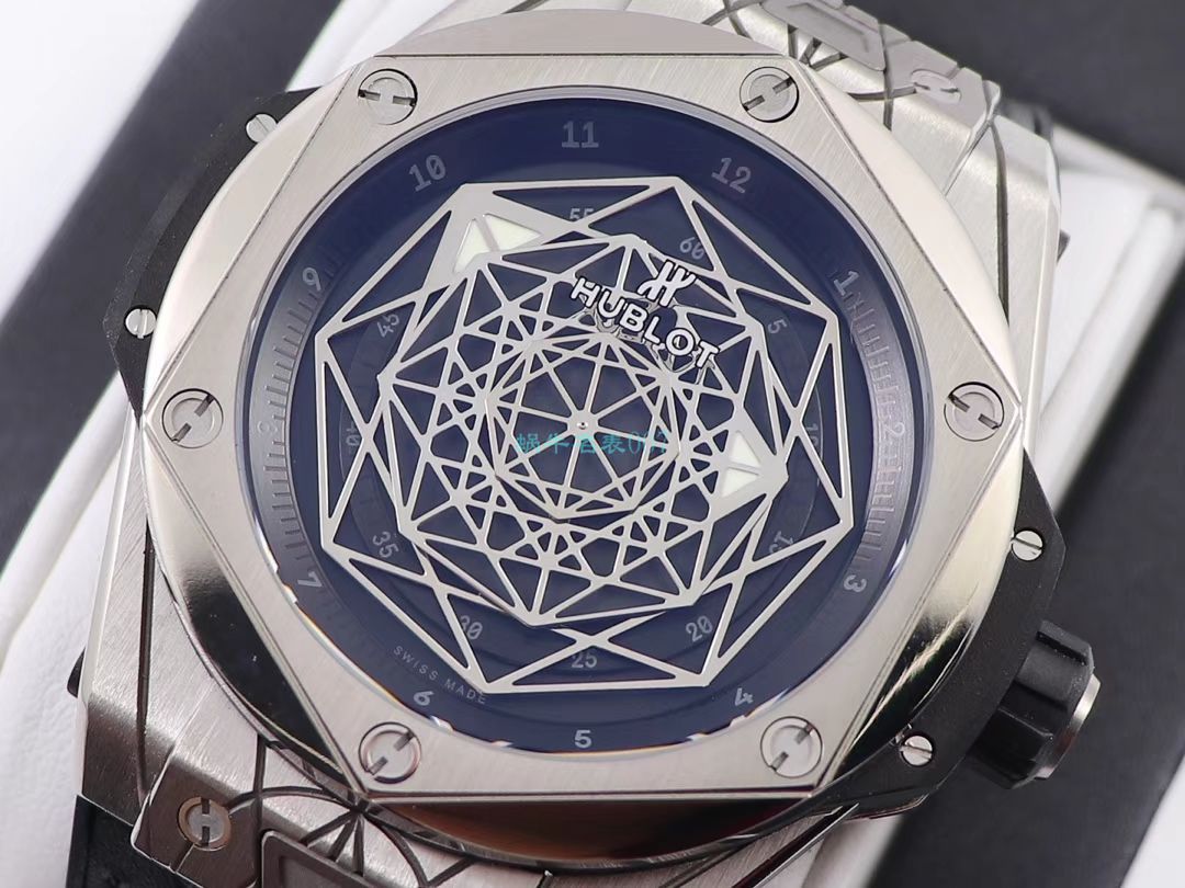 WWF Factory 官网 hublot  Replica Copy SANG BLEU刺青415.NX.7179.VR.MXM18，415.CX.1112.VR.MXM18 wrist watches  / YB081