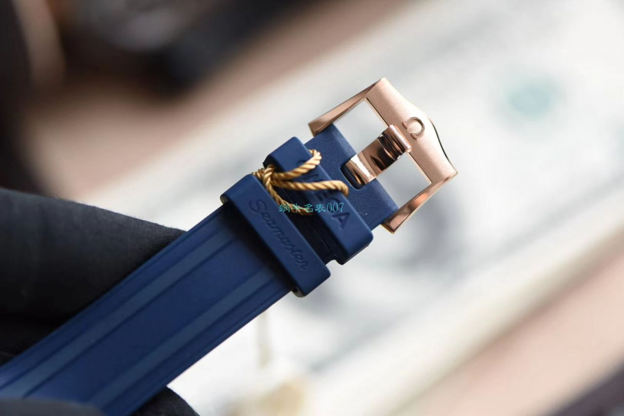 VS Factory OMEGA Seamaster 300米全玫瑰金蓝盘210.62.42.20.03.001 wrist watches  / M696