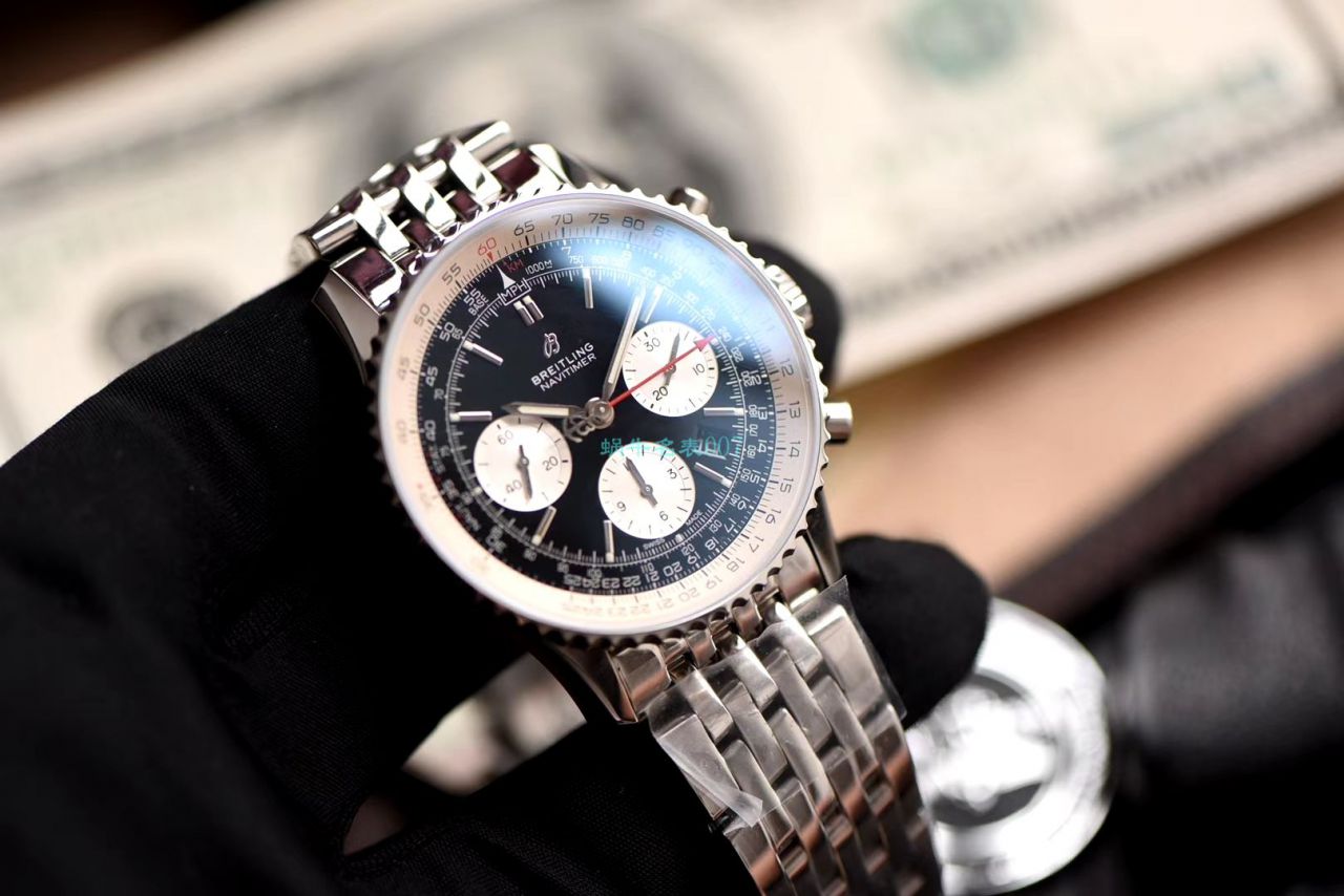  Video analysis GF Factory  Perfect  Knockoff  Watches  Breitling 航空计时1系列AB0121211B1A1 wrist watches  / BL162