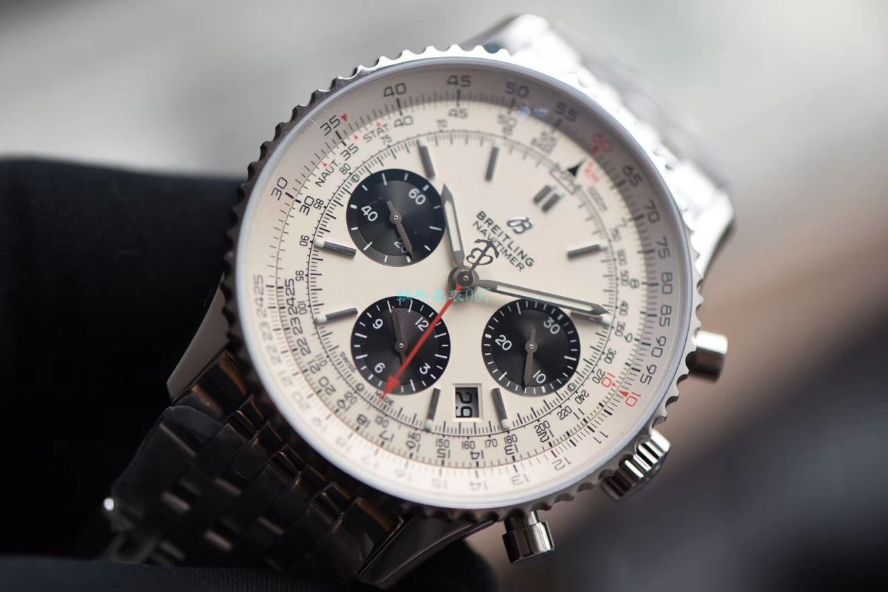 Video analysis GF Factory  High quality  Replica Watches  Breitling 航空计时 B01计时43系列AB0121211G1A1 wrist watches  / BL163