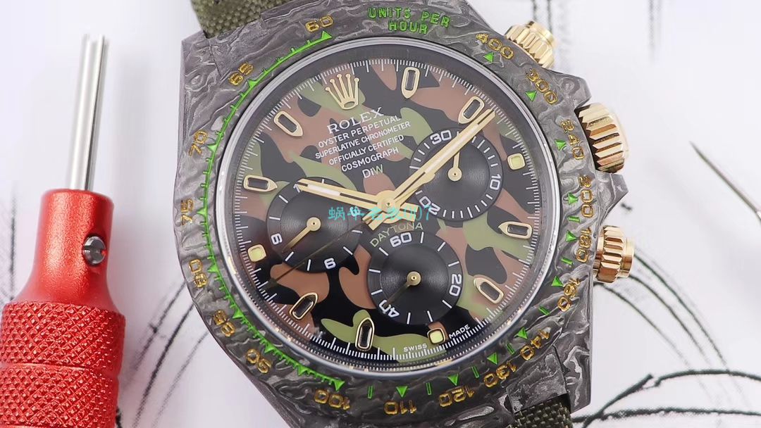 WWF Factory 官网新品发布 Rolex 最新DIW团队改装 carbon fiber  Ditongna  wrist watches  / R579