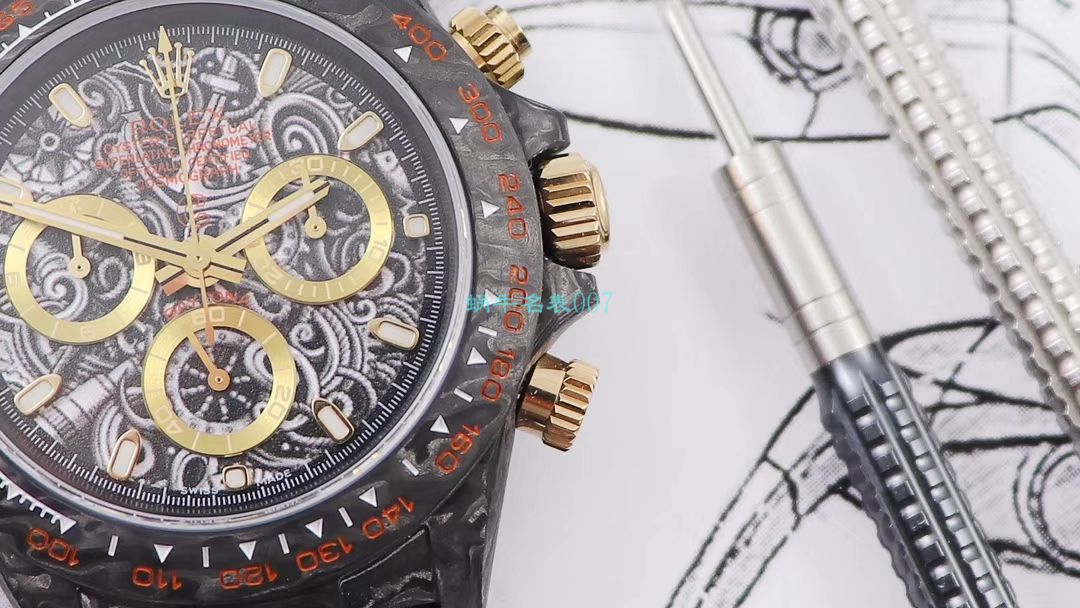 WWF Factory 官网新品发布 Rolex 最新DIW团队改装 carbon fiber  Ditongna  wrist watches  / R579