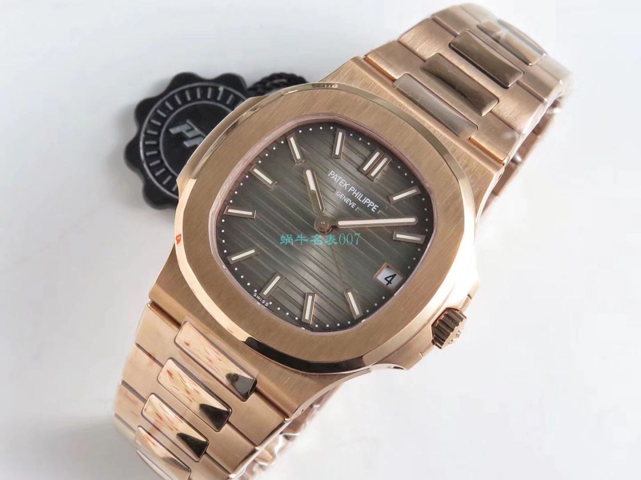 【PPF Factory  Nautilus  Replica Copy  Best 版本 Watches V2价格】 PATEK PHILIPPE 运动系列5711/1R-001 wrist watches  / BD253