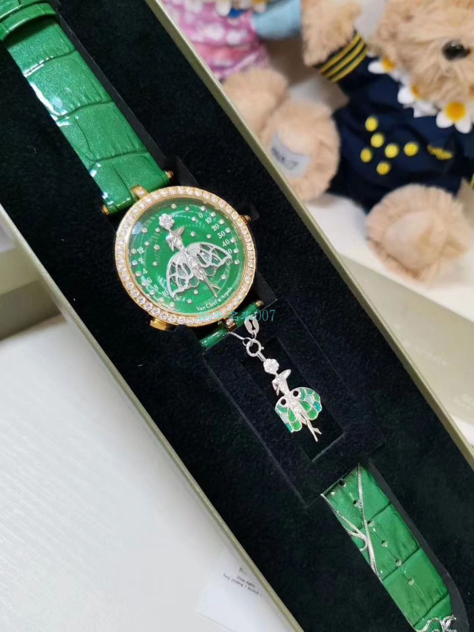 5G Factory  High quality  Replica 梵克雅宝诗意复杂功能系列VCARO8PM00女士 wrist watches  / VCA07