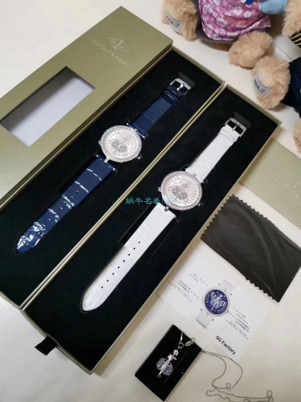 5G Factory  High quality  Replica 梵克雅宝诗意复杂功能系列VCARO8PM00女士 wrist watches  / VCA07
