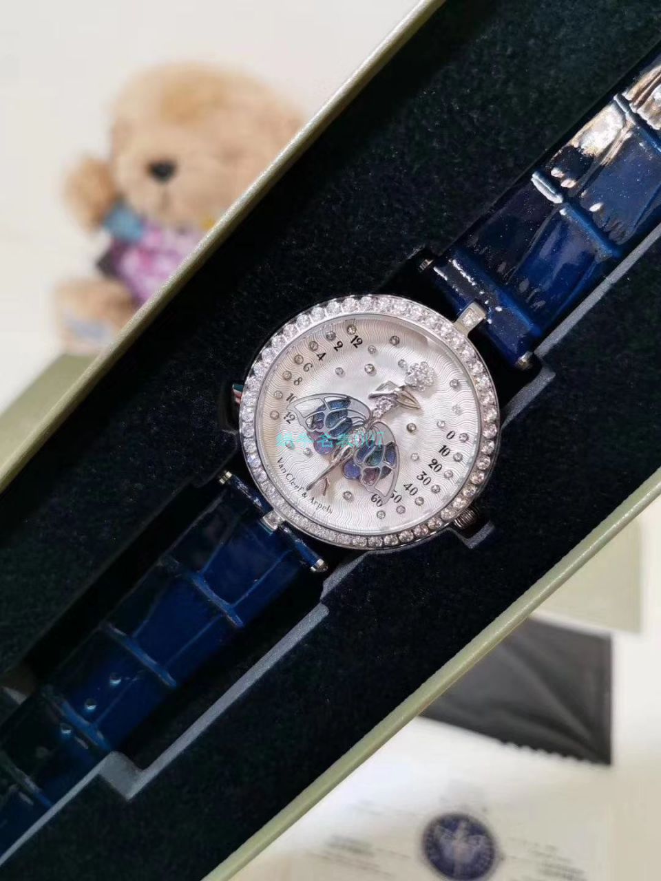 5G Factory  High quality  Replica 梵克雅宝诗意复杂功能系列VCARO8PM00女士 wrist watches  / VCA07