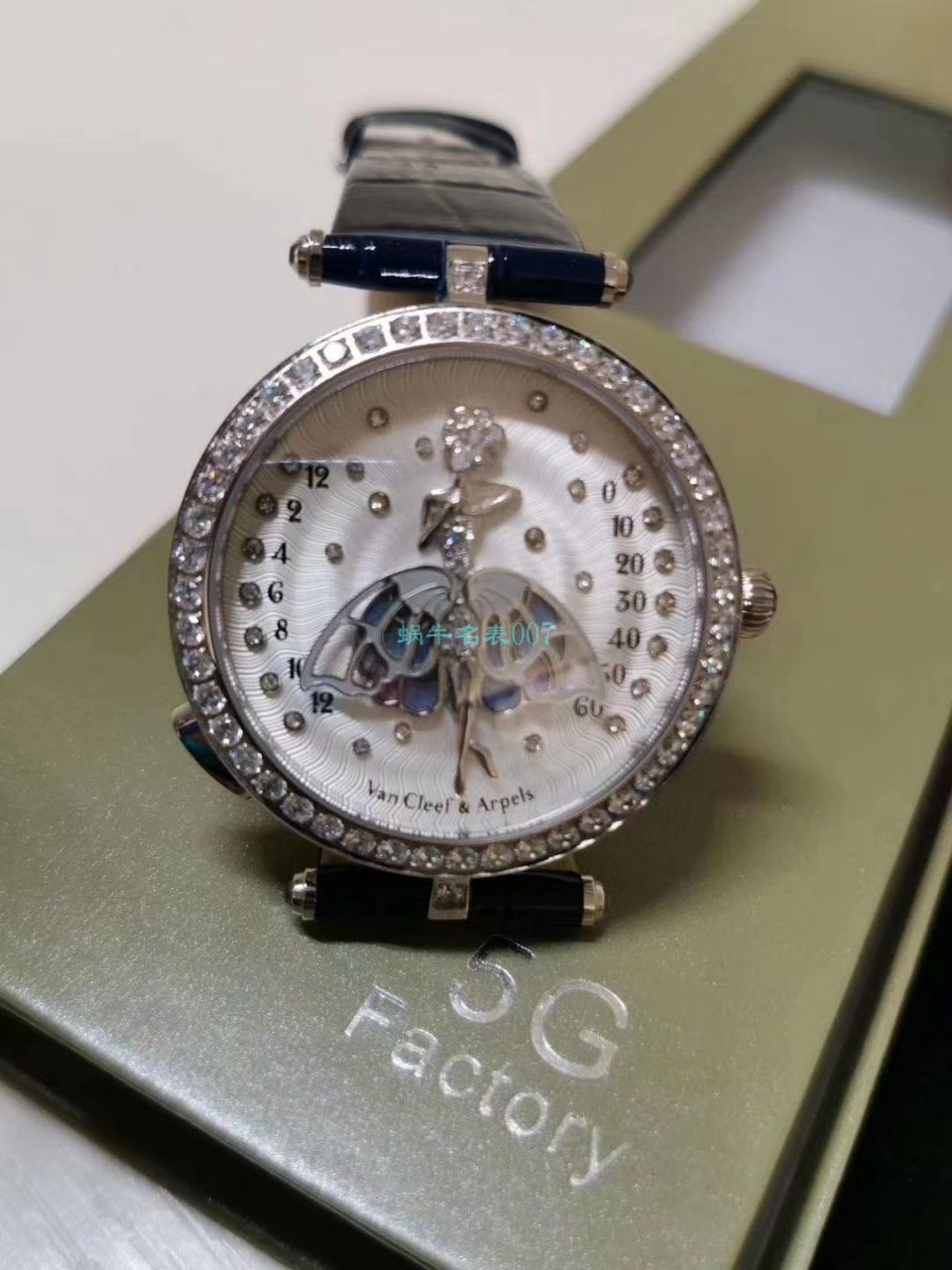 5G Factory  High quality  Replica 梵克雅宝诗意复杂功能系列VCARO8PM00女士 wrist watches  / VCA07