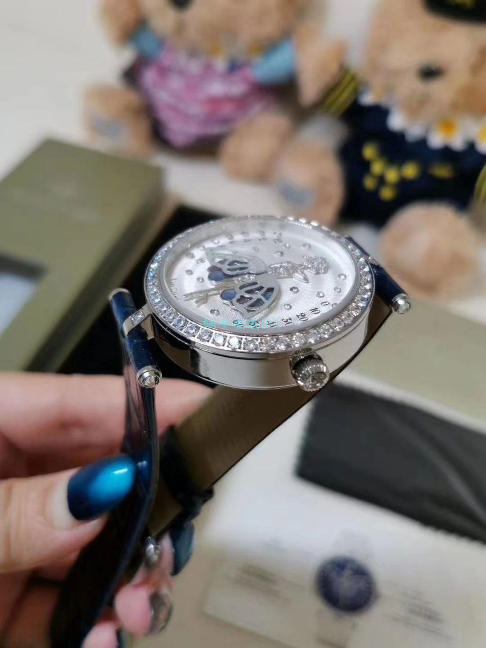 5G Factory  High quality  Replica 梵克雅宝诗意复杂功能系列VCARO8PM00女士 wrist watches  / VCA07