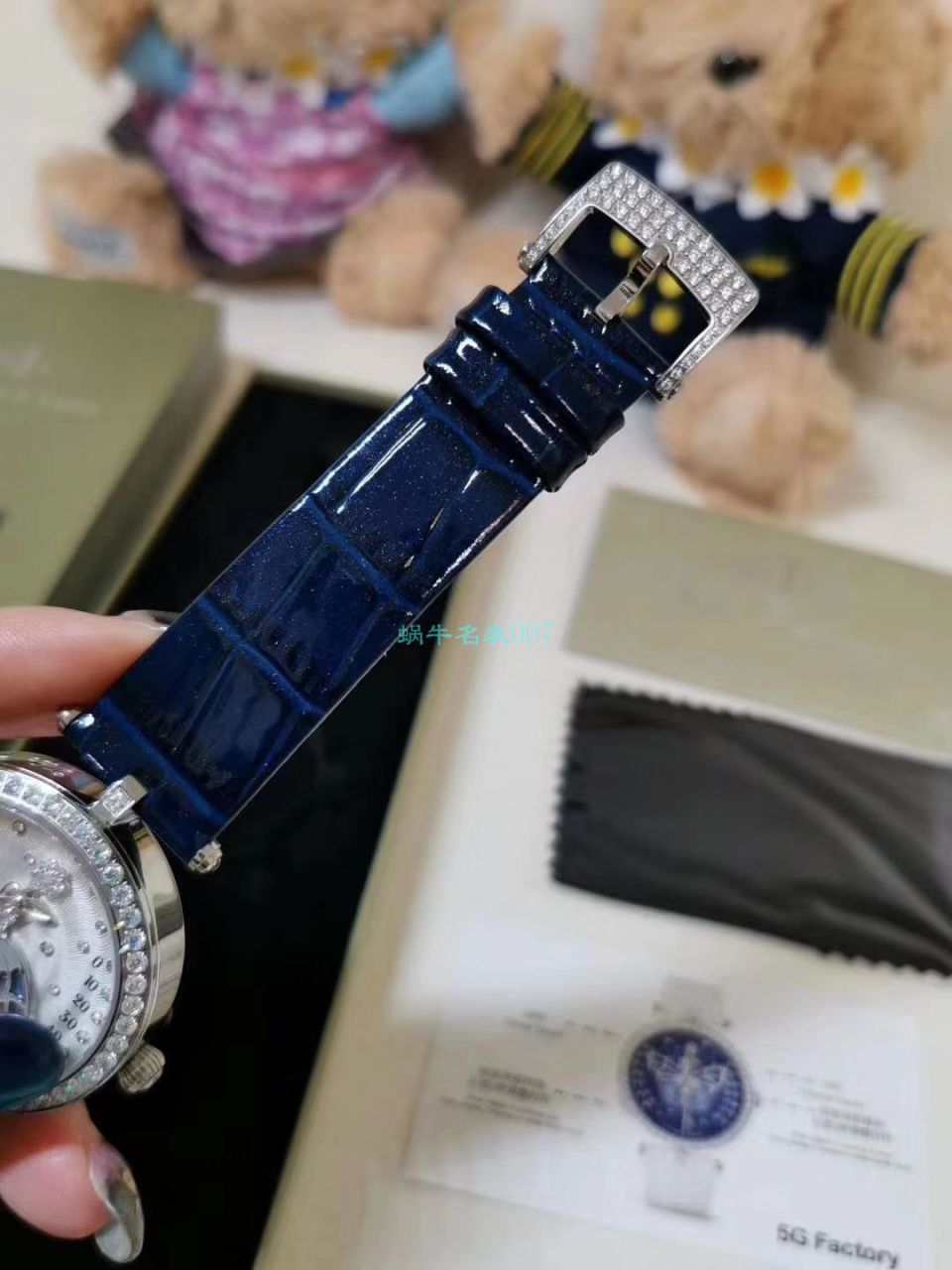 5G Factory  High quality  Replica 梵克雅宝诗意复杂功能系列VCARO8PM00女士 wrist watches  / VCA07