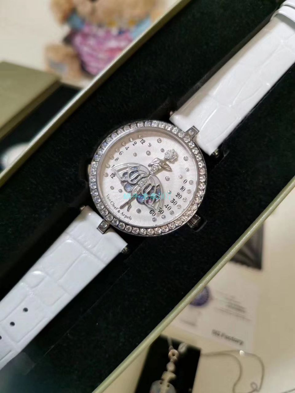 5G Factory  High quality  Replica 梵克雅宝诗意复杂功能系列VCARO8PM00女士 wrist watches  / VCA07
