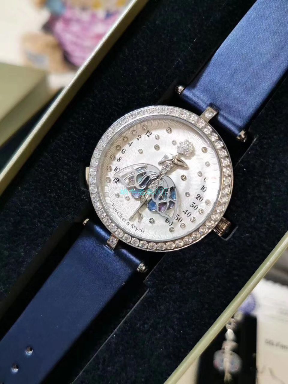 5G Factory  High quality  Replica 梵克雅宝诗意复杂功能系列VCARO8PM00女士 wrist watches  / VCA07