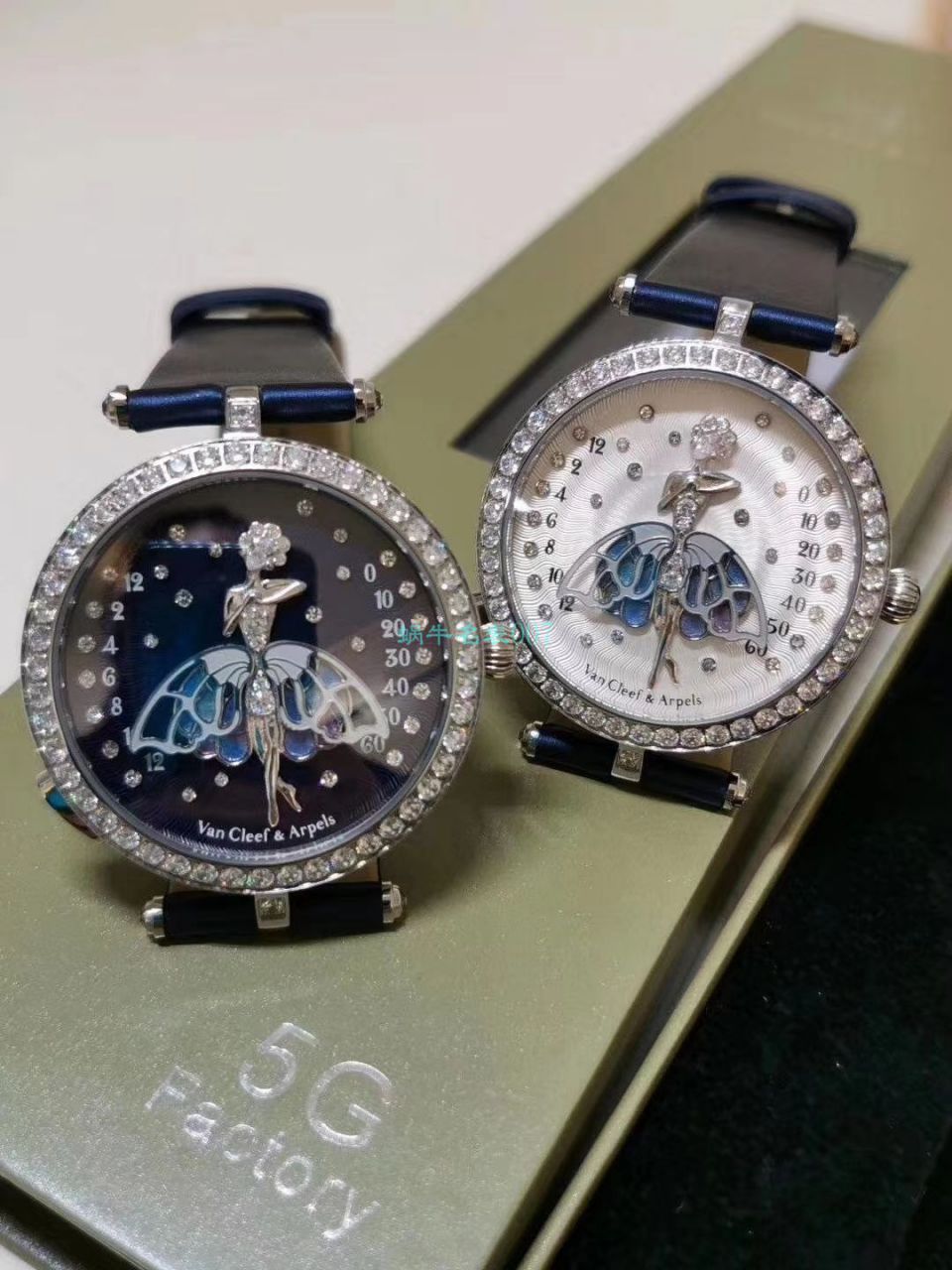 5G Factory  High quality  Replica 梵克雅宝诗意复杂功能系列VCARO8PM00女士 wrist watches  / VCA07