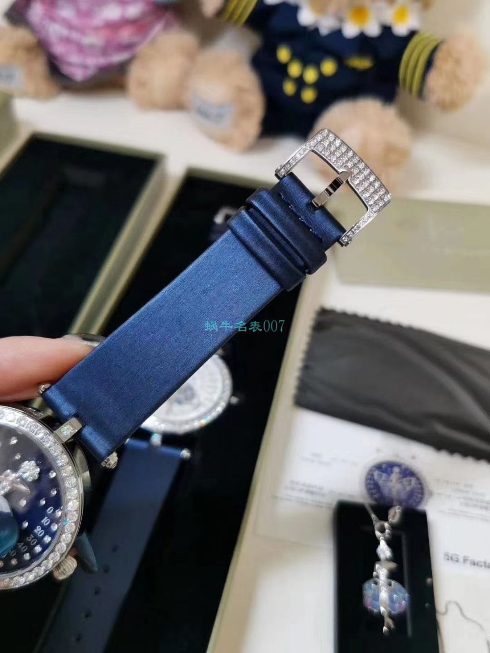 5G Factory  High quality  Replica 梵克雅宝诗意复杂功能系列VCARO8PM00女士 wrist watches  / VCA07