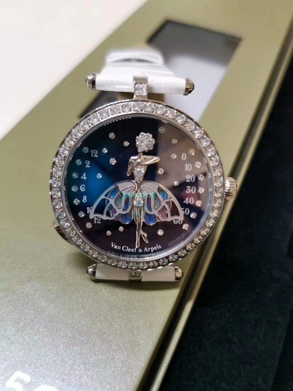 5G Factory  High quality  Replica 梵克雅宝诗意复杂功能系列VCARO8PM00女士 wrist watches  / VCA07