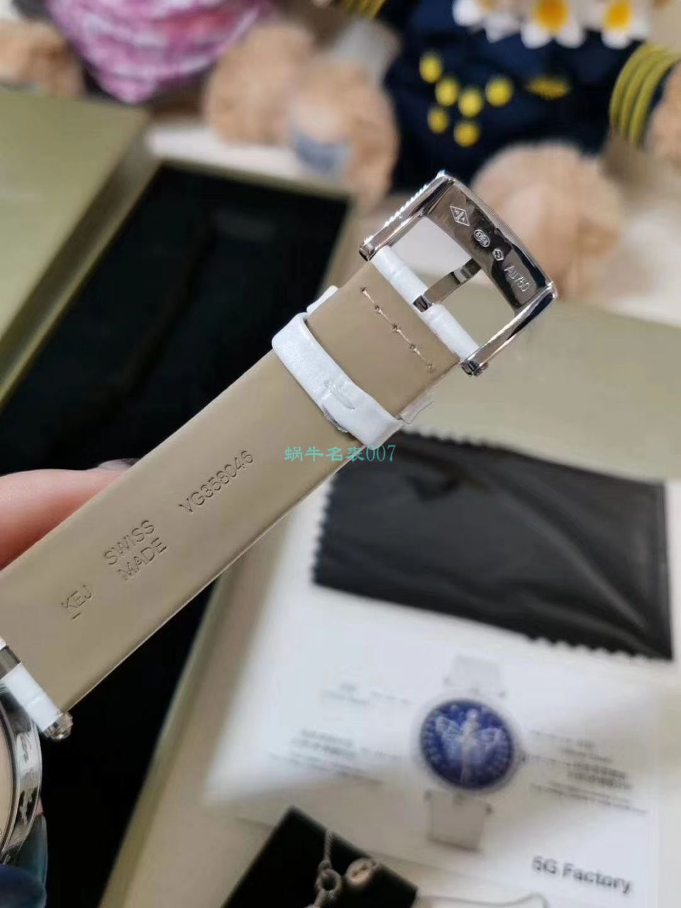 5G Factory  High quality  Replica 梵克雅宝诗意复杂功能系列VCARO8PM00女士 wrist watches  / VCA07