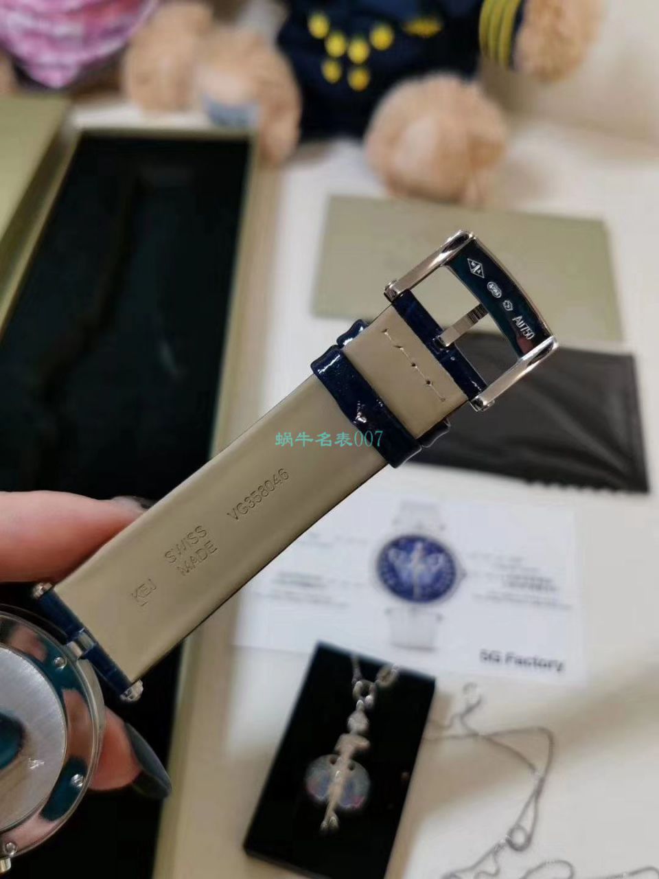 5G Factory  High quality  Replica 梵克雅宝诗意复杂功能系列VCARO8PM00女士 wrist watches  / VCA07