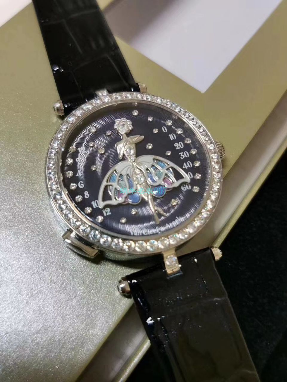 5G Factory  High quality  Replica 梵克雅宝诗意复杂功能系列VCARO8PM00女士 wrist watches  / VCA07