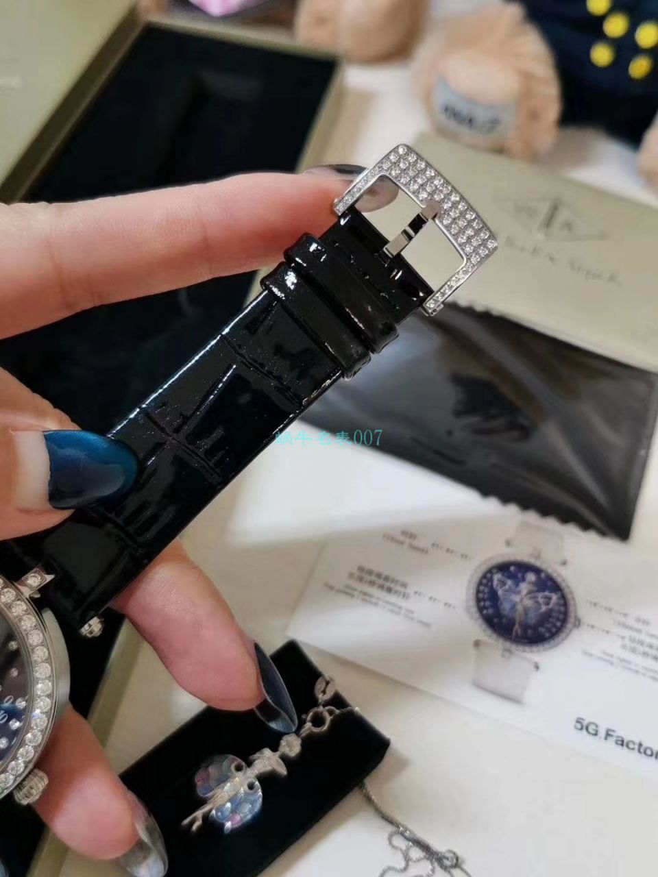 5G Factory  High quality  Replica 梵克雅宝诗意复杂功能系列VCARO8PM00女士 wrist watches  / VCA07